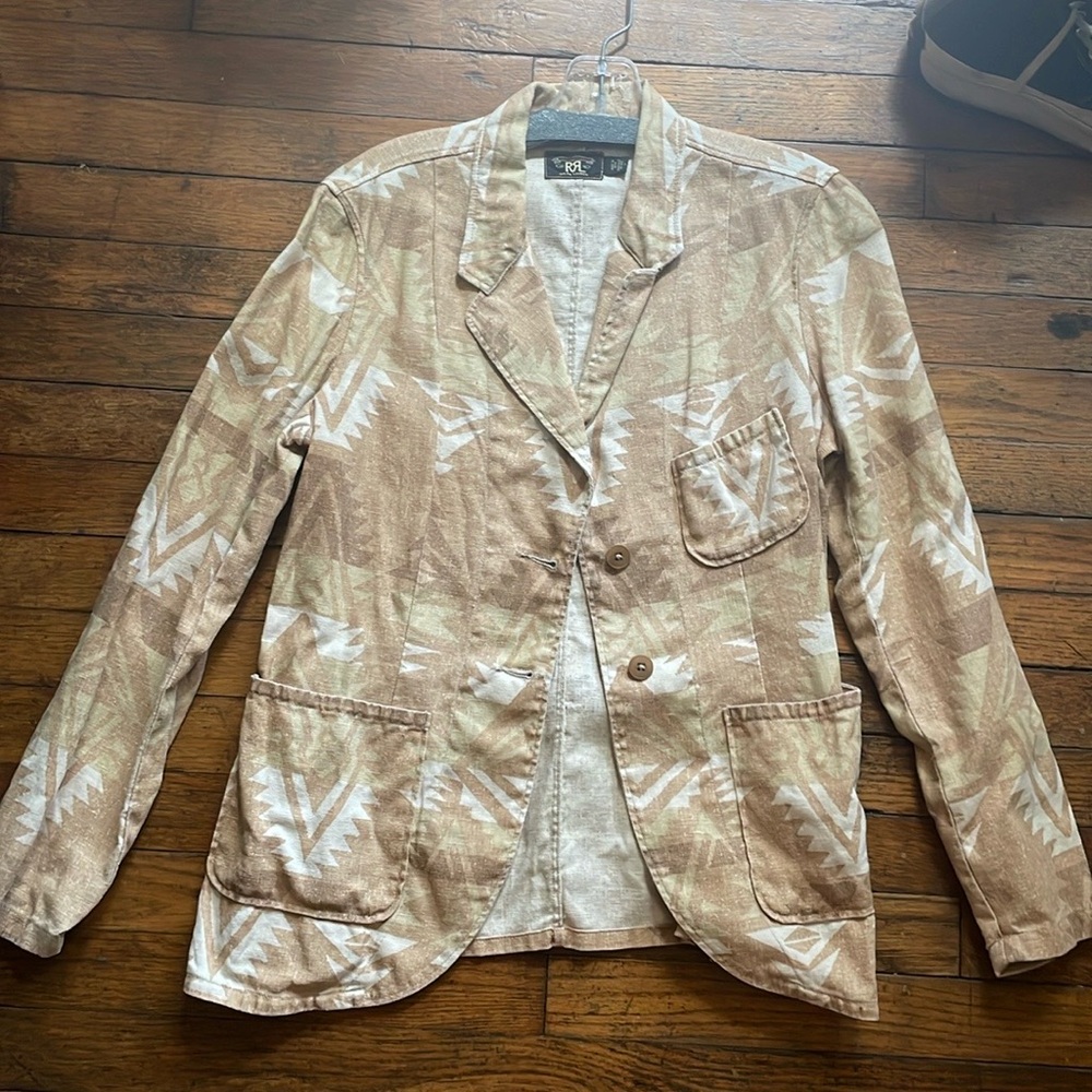 RRL southwest linen blazer